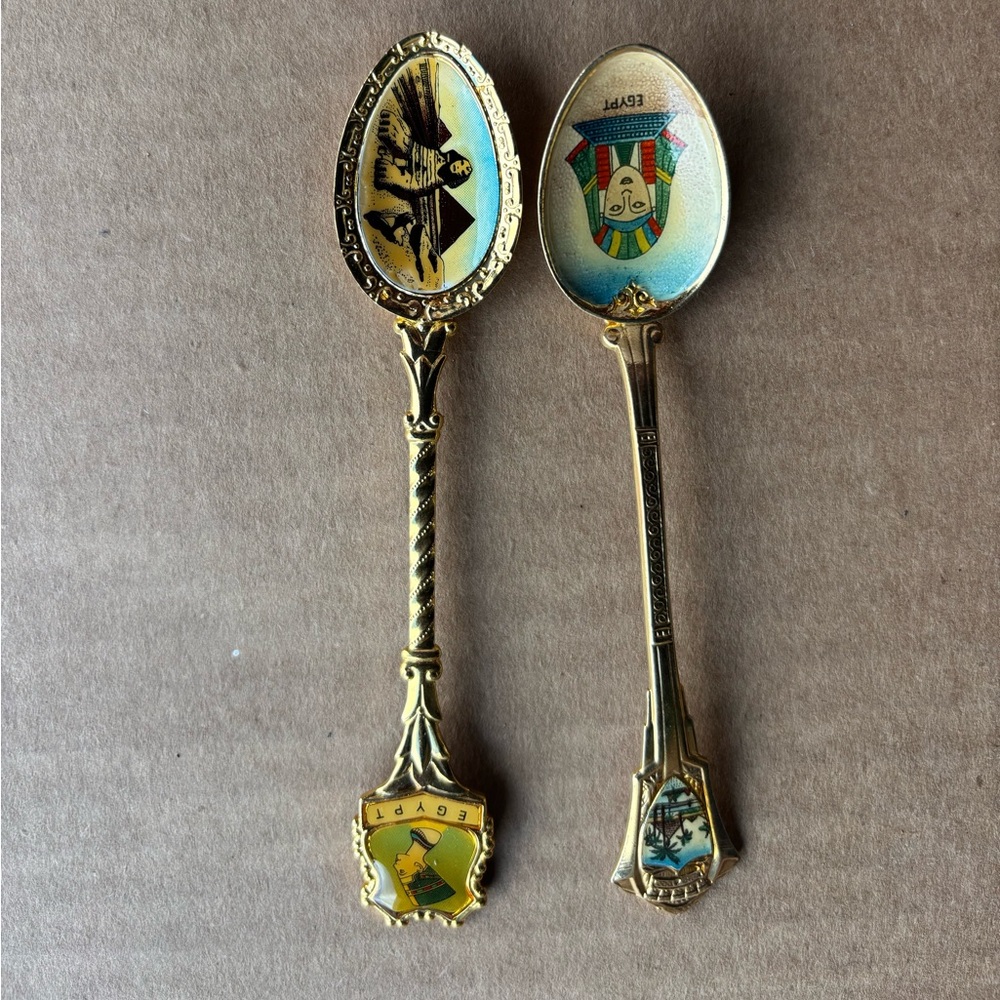 Vintage Multicolor Decorative Spoons